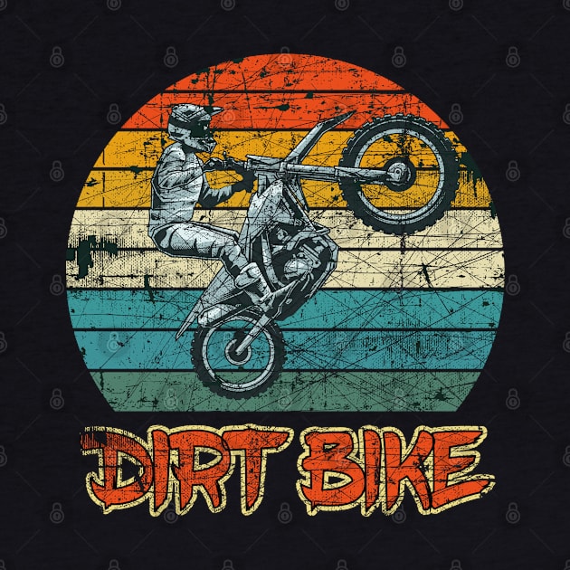 Dirt bike us flag motocross/ Bike Lovers Gift by UranusArts